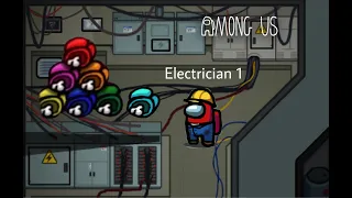 Electricians in electrical challenge in among us...