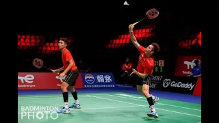 Fajar Alfian  Muhammad Rian vs Christiansen  Sogaard  Semi Final Thomas Cup 2021