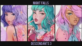 Nightcore Switching Vocals - Night Falls - Descendants 3 (Lyrics)