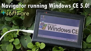 Navigator running Windows CE 5.0 - Music and video playback