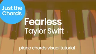 Piano Chords - Fearless (Taylor Swift)