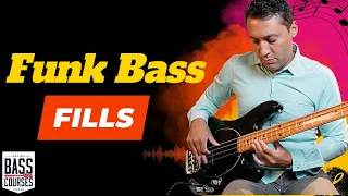 Live Funk Bass Fills Workshop - follow me as I create fills