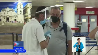 Refuerzan medidas sanitarias en Aeropuerto de La Habana