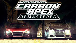 NFS Carbon [Apex Remastered] Ryan Cooper BMW M3 GTR vs Darius's Audi R8 and his Squad | Final Races