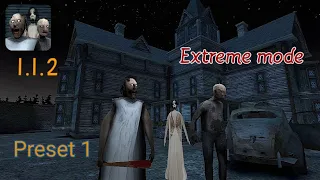 Granny 3 Extreme mode preset 1,1 day Full gameplay.