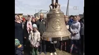 В старинной церкви в деревне Барабаново ​установили колокол