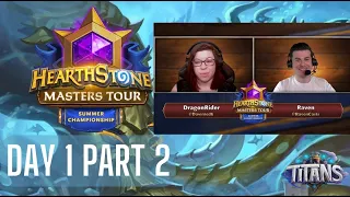 HEARTHSTONE MASTERS SUMMER TOUR 2023 (Day 1 Part 2)