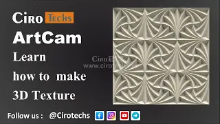 Artcam Hindi | Artcam 3D TExture | Artcam 3D tutorials | 3D star tiles #woodworking #wooden #3d