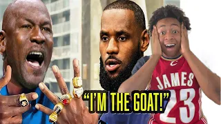 Lebron Fan Reacts to NBA Legends React To LeBron James Calling Himself The GOAT