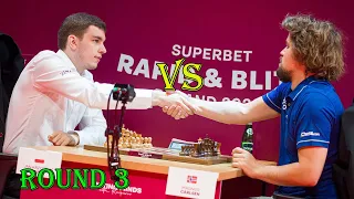 GENIUS ENDGAME!! Jan-Krzysztof Duda vs Magnus Carlsen || Superbet Rapid 2023 - R3