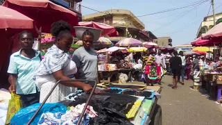 AFRICAN CITY STREET MARKET GHANA ACCRA MAKOLA