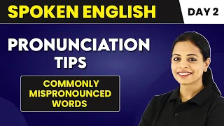 Common Pronunciation Mistakes - Pronunciation Tips (Day 2) | Spoken English Course📚