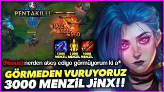 OHA !! 3 FLASH MESAFESİNDEN VURUYORUZ !! 1V5 PENTA ATTIM JİNX ADC !! | Ogün Demirci