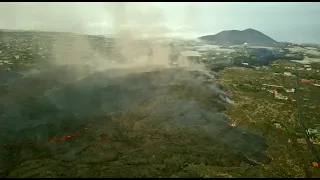 280921 Erupción La Palma: montaña de Todoque