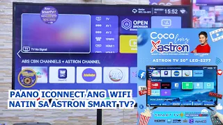 Paano ba I connect sa WiFi si Astron Smart Digital Led?Ano yon Menu at TV menu?Yon 🌞 paano I adjust?