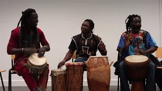 London African Drumming performance