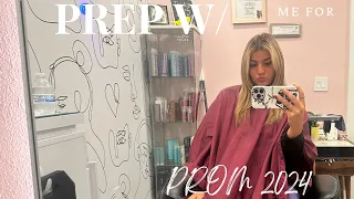 Prep w/me for PROM!!!Nails&Hair