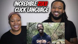 🇿🇦 American Couple Learns Incredible Zulu Click language - The Ultimate Tongue Twister