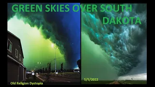 Green Skies over South Dakota (Derecho Tears) 7/5/2022