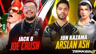 Can Arslan Ash DOWNLOAD my JACK-8 in the Runback?!? - #tekken8