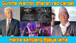 Gurkha Warrior dharan red carpet