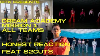 $2cuts Honest Reaction To Dream Academy Mission 1 All Teams - Did I Like Them All??? Come Find Out!!