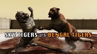 Far Cry 4 - Sky Tiger vs Bengal Tiger Battle (Map Editor)