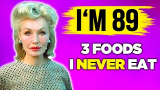 I AVOID 3 FOODS and Don't Get Old! Julie Newmar (89) still looks 59!