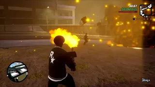 Grand Theft Auto San Andreas Definitive Edition - Flamethrower Rampage + 5 Stars