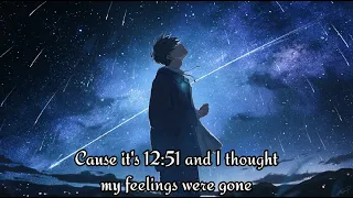 Nightcore - 12:51 (Male Version) (Lyrics)