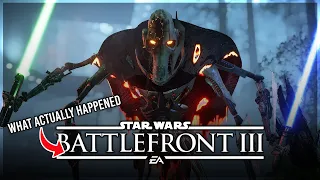 The truth about Star Wars: Battlefront 3