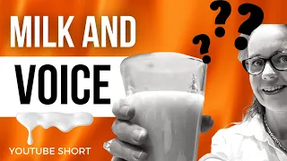 Does Dairy Affect Your Voice?
