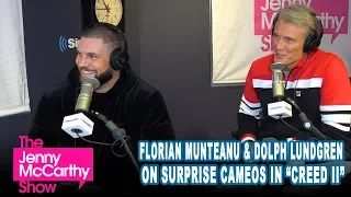 Dolph Lundgren & Florian Munteanu talk about surprise cameos in "Creed II"