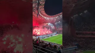 OM PSG 24 oct 2021 Magnifique tifo virage sud.