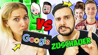 GOOGLE vs. ZUSCHAUER MACHEN SLIME CHALLENGE! Welche Schleim-Maschine macht es besser? Nina VS. Kaan