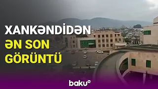 Xankəndidə sabah: antiterror tədbirlərindən sonra Xankəndinin mərkəzi