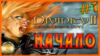 Divinity 2: Developer's Cut прохождение #1)))НАЧАЛО)))Выбор лучница)))