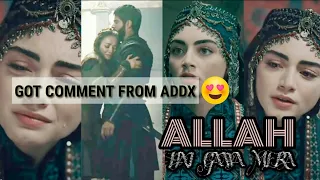 Allah hai gawah mera dil aaj bhi hai tera || Usman & Bala Hatun #collabwithAddx​