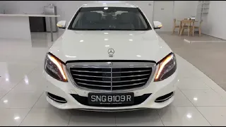 Mercedes Benz S500 Long R20 LED 2014 White-SNG8109R