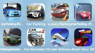 Car Parking 3D, Car Parking, Luxury Parking, Car Parking Pro and More Car Games iPad Gameplay