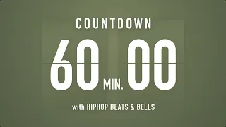 60 Minutes Countdown Timer Flip clock 🎵 / +HIP HOP BEATS