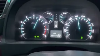 Разгон (acceleration) Toyota Alphard S20 2009 V=3,5L AWD