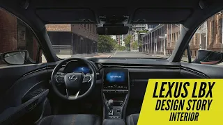 2023 Lexus LBX Compact SUV - Interior Design Story | AUTOBICS