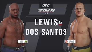 UFC 3 ps4 рейтинговые  бои(обрыв стрима, смотри следующее видео)