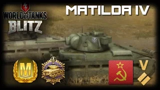 WoT Blitz Мастер + Пул на Матильда 4 - World of Tanks Матильда 4 (M)