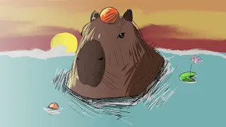 Capybara Drawing