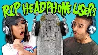 Teens React to RIP Headphone Users Compilation