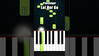 Passenger - Let Her Go - BEGINNER Piano Tutorial