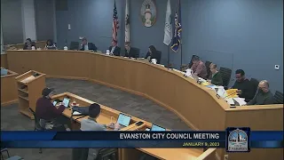 Evanston City Council Meeting 1-9-2023