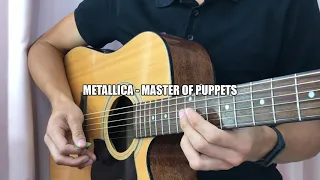 Metallica - Master of Puppets / acoustic guitar solo